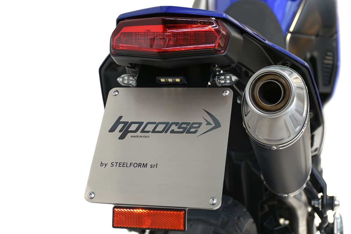 Scarico HP corse YAMAHA - TÉNÉRÉ 700 2019-2025 SHORT TITANIUM/ BLACK -PASSAGGIO ALTO