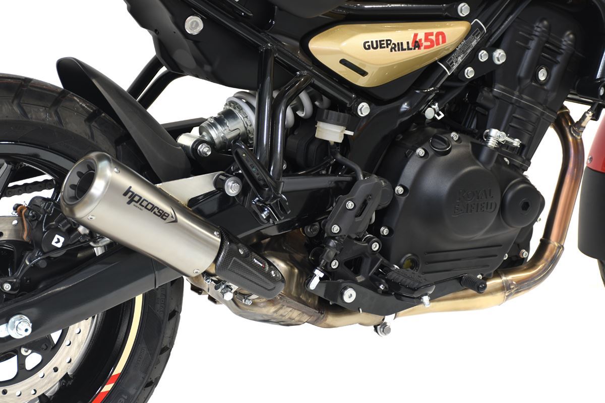 HP CORSE - GUERRILLA 450 EXHAUST TERMINAL - GP-07 SATIN