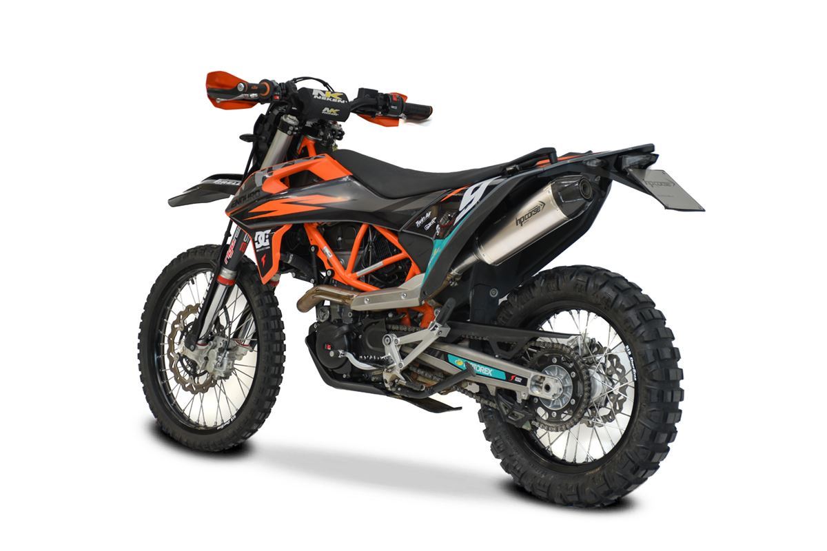 Scarico Hp Corse -KTM - 690 ENDURO 2021-2024 SP-1 CARBON SHORT TITANIUM