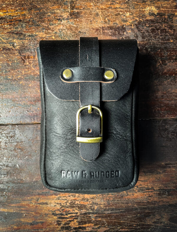 HUNTER 350 - COPRI SERBATOIO IN PELLE -RAW & RUGGED