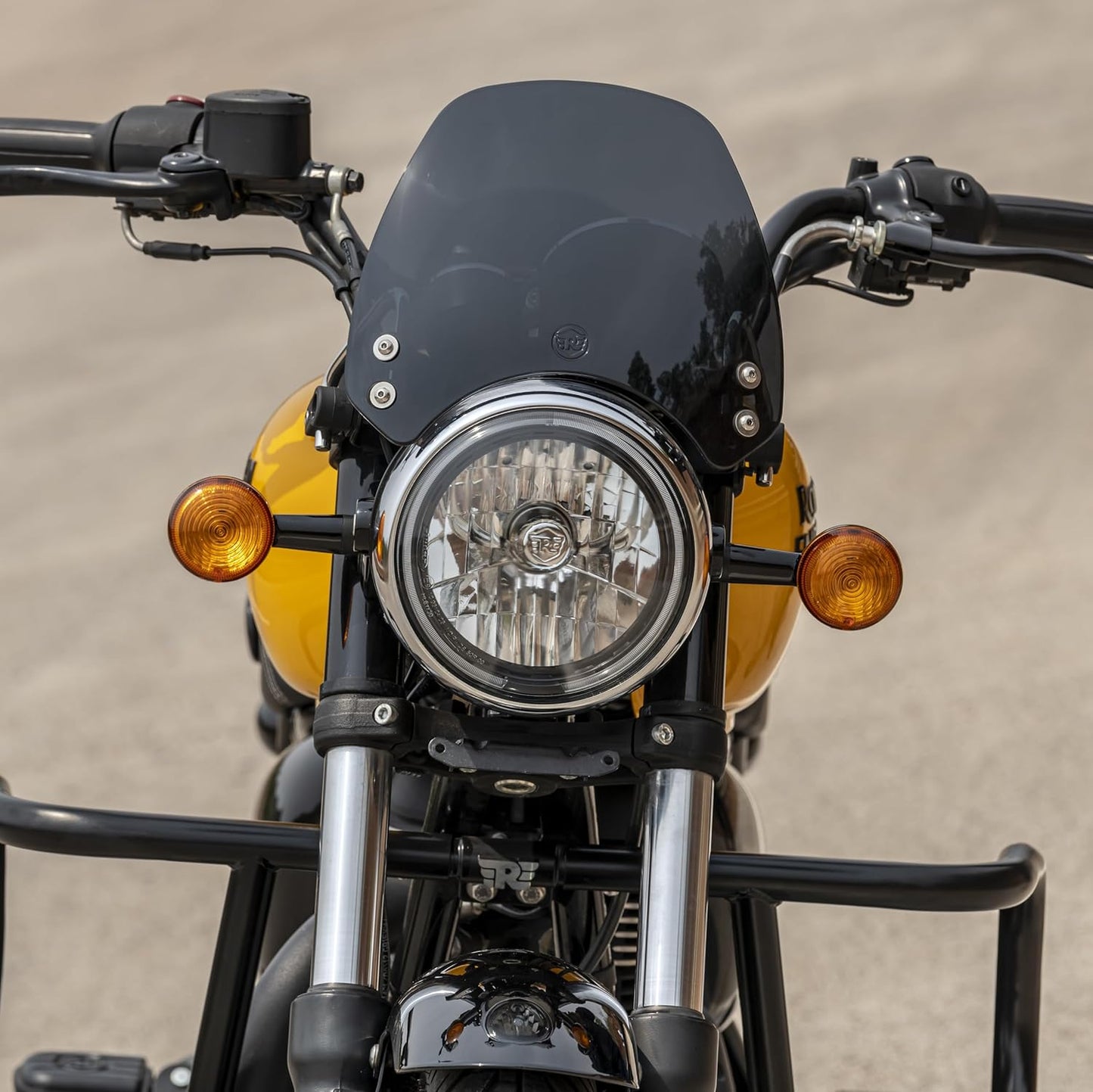 Original getöntes Windschutzscheiben-Kit für Royal Enfield Metero 350 - KXA00063