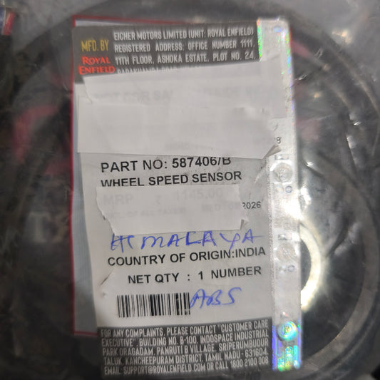 Conta KM- Himalayan 411 587406/B - WHEEL SPEED SENSOR