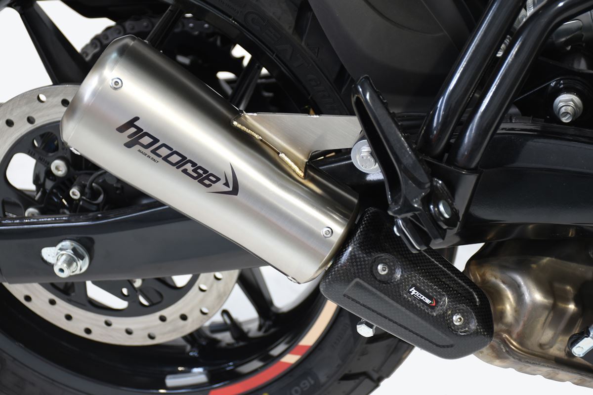 HP CORSE - GUERRILLA 450 EXHAUST TERMINAL - GP-07 SATIN