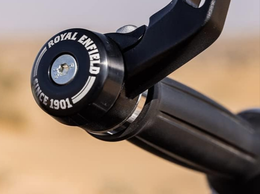 Royal Enfield Original-Lenkerendgewichte-Kit – Schwarz – KXA00271 – Lenkerenden-Finisher