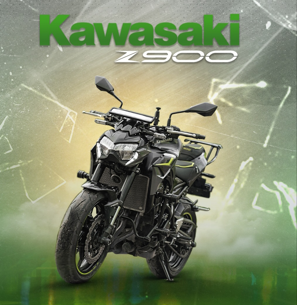 Kawasaki Z-900 Radiator Grille - Moto Torque