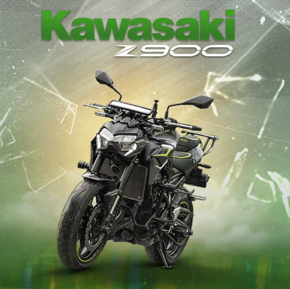 Kawasaki Z-900 Crash Bar - Torque Motorcycle
