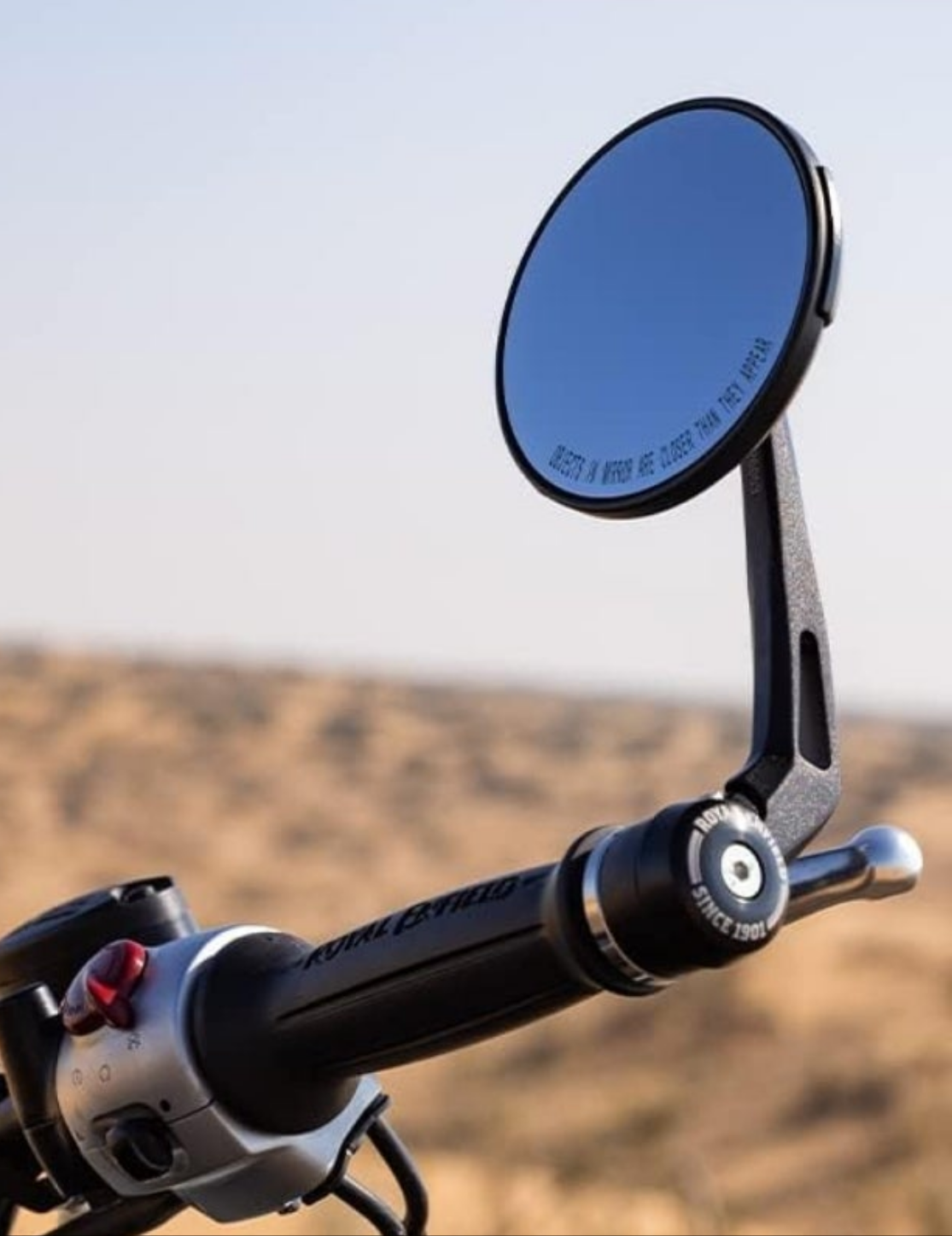 Royal Enfield originale Kit contrappesi manubrio-Nero - KXA00271- BAR END FINISHERS