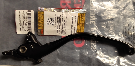 Black Brake Lever - Royal Enfield Super meteor 650 - Shotgun 650 - Interceptor650 - Kab00537/a