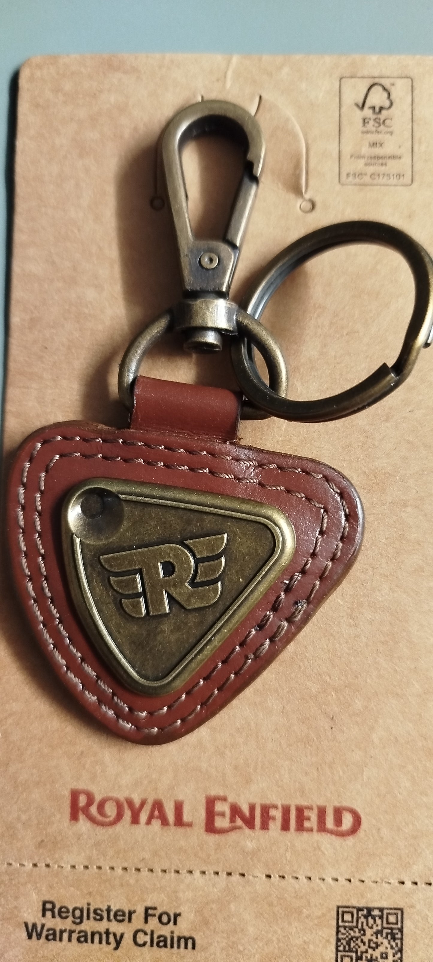 Royal Enfield RIDE ON key ring