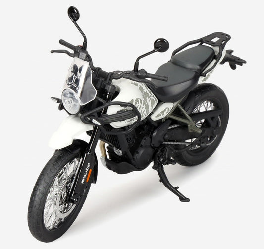 Royal Enfield Himalayan 450 KAMET WHITE 1:12 model