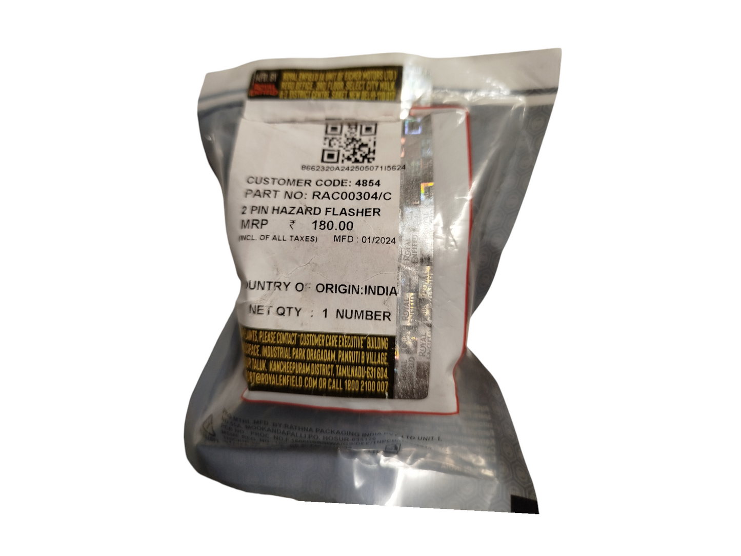 Relais - original Royal Enfield -RAC00304/C