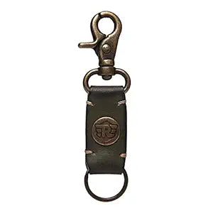 Royal Enfield Leather Keychain