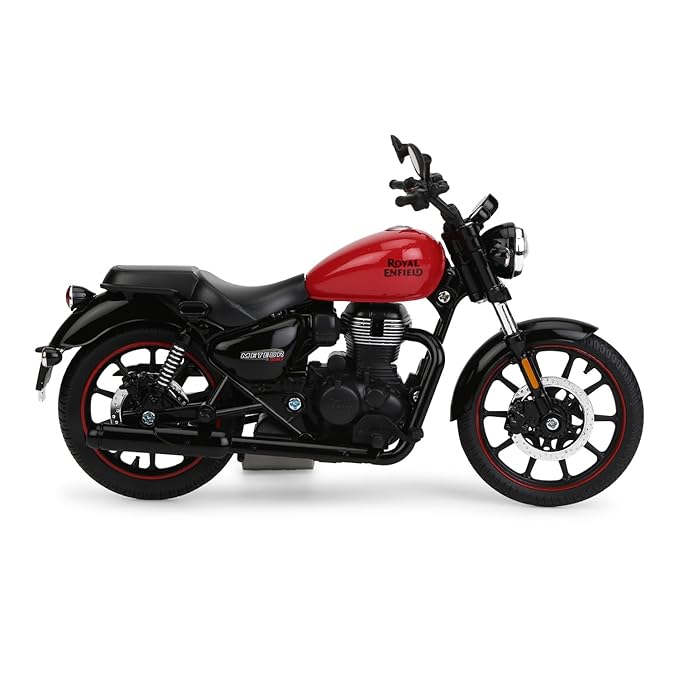 Royal Enfield Meteor 350 Fireball Red model 1:12 scale