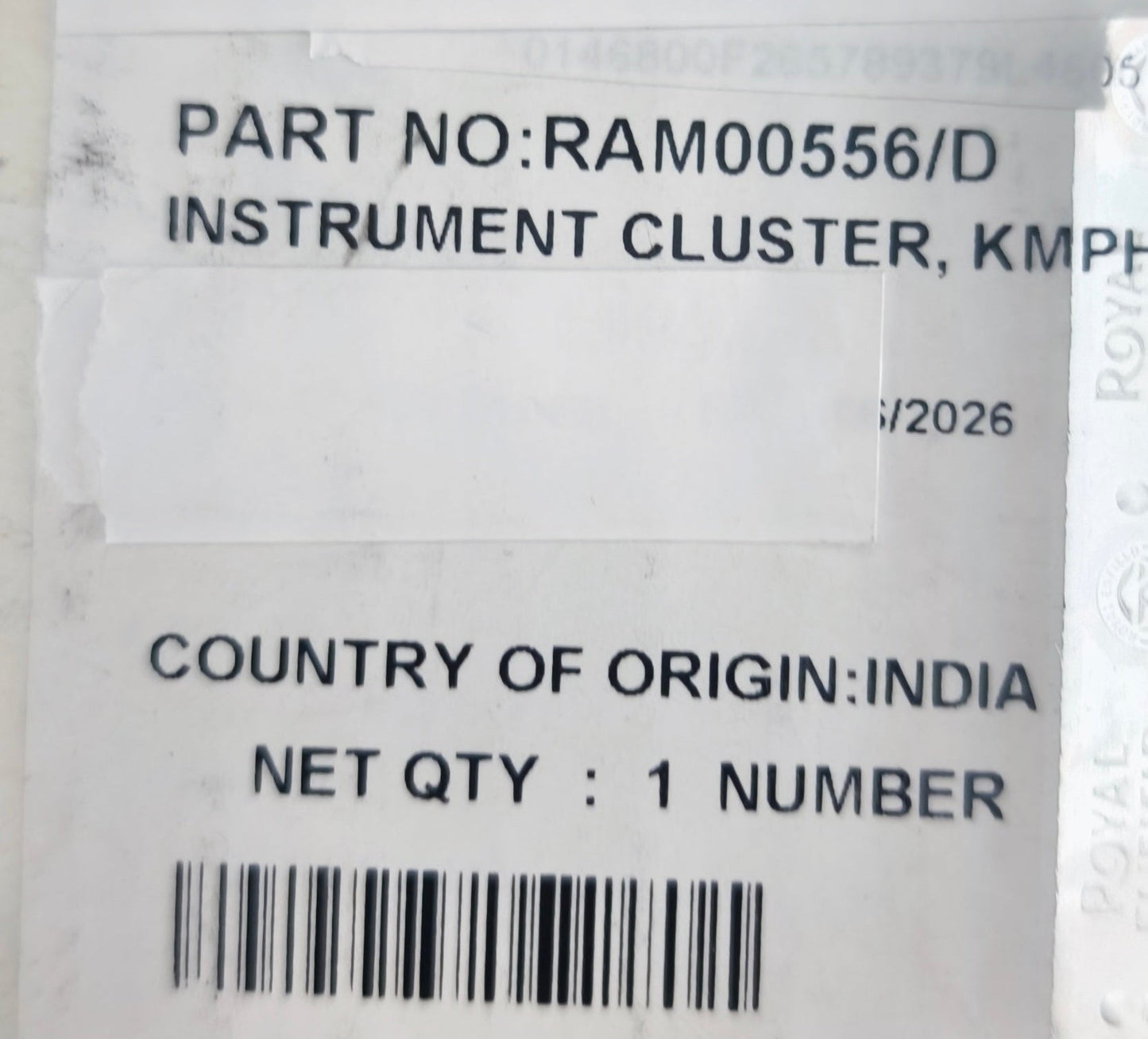 Strumentazione Kmph per Royal Enfield Hunter 350-RAM00556/C
