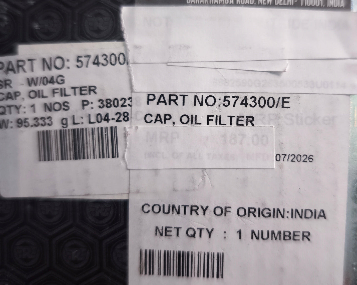 Oil Filler Cap-Himalayan 411- 574300