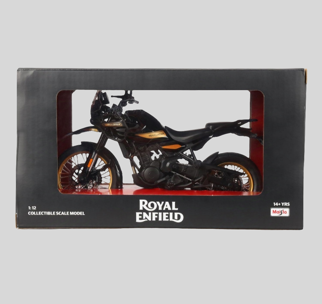 Royal Enfield Himalayan 450 Handle Black 1:12 model
