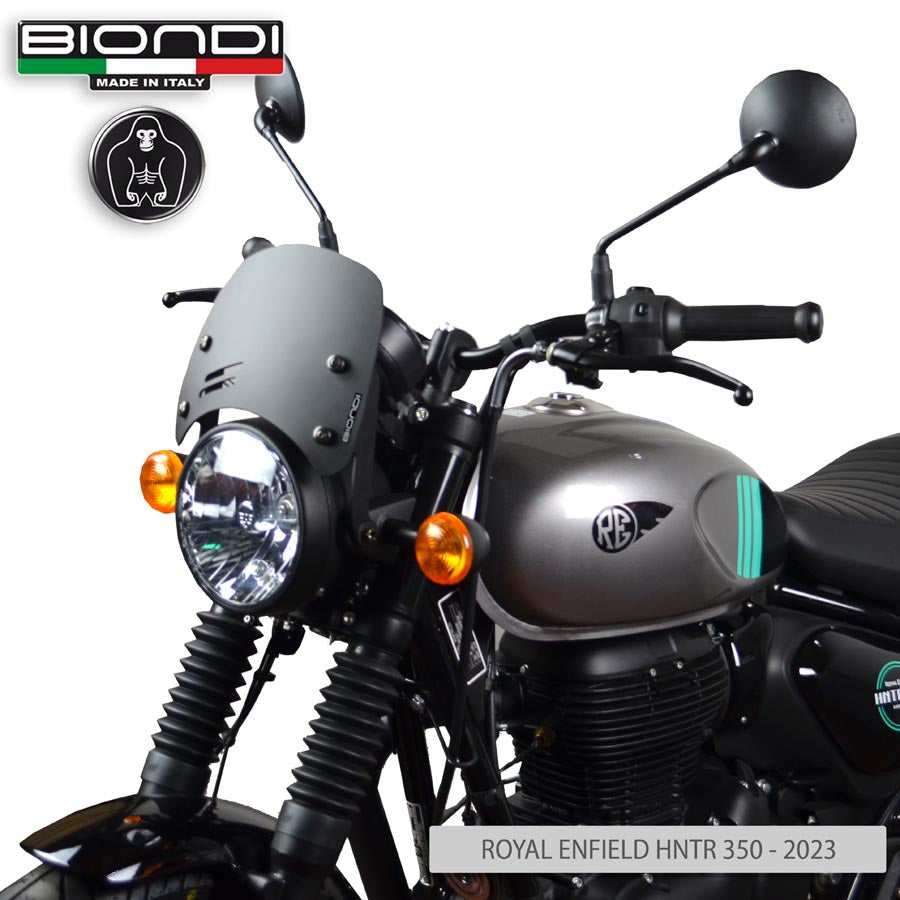 Cupolino Caffè nero satinato per Royal Enfield Hunter 350 - Cod. 8010428