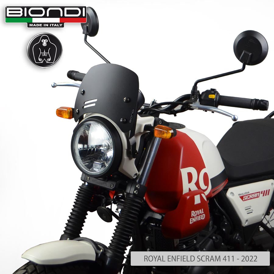 Cupolino Caffè Nero Satinato per Royal Enfield Scram 411 - Cod. 8010442