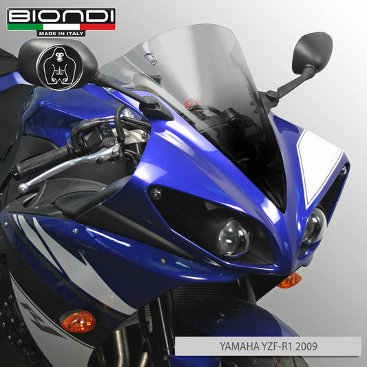 Cupolino fumé doppia bolla per Yamaha YZF-R1 1000 2009 - Cod. 8010300