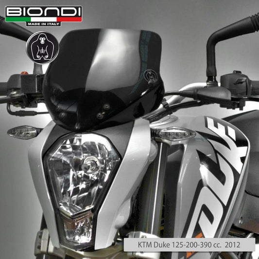 Cupolino Fumé Scuro Gust per KTM Duke 125/200/390 - Cod. 8010341