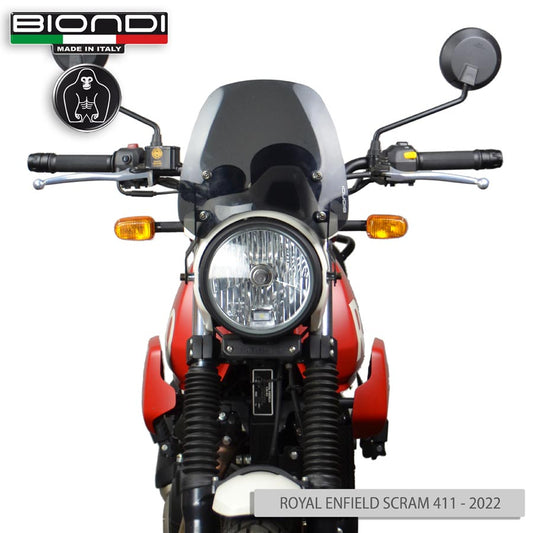 Cupolino fumè scuro Sport per Royal Enfield Scram 411 2022 - Cod. 8010444