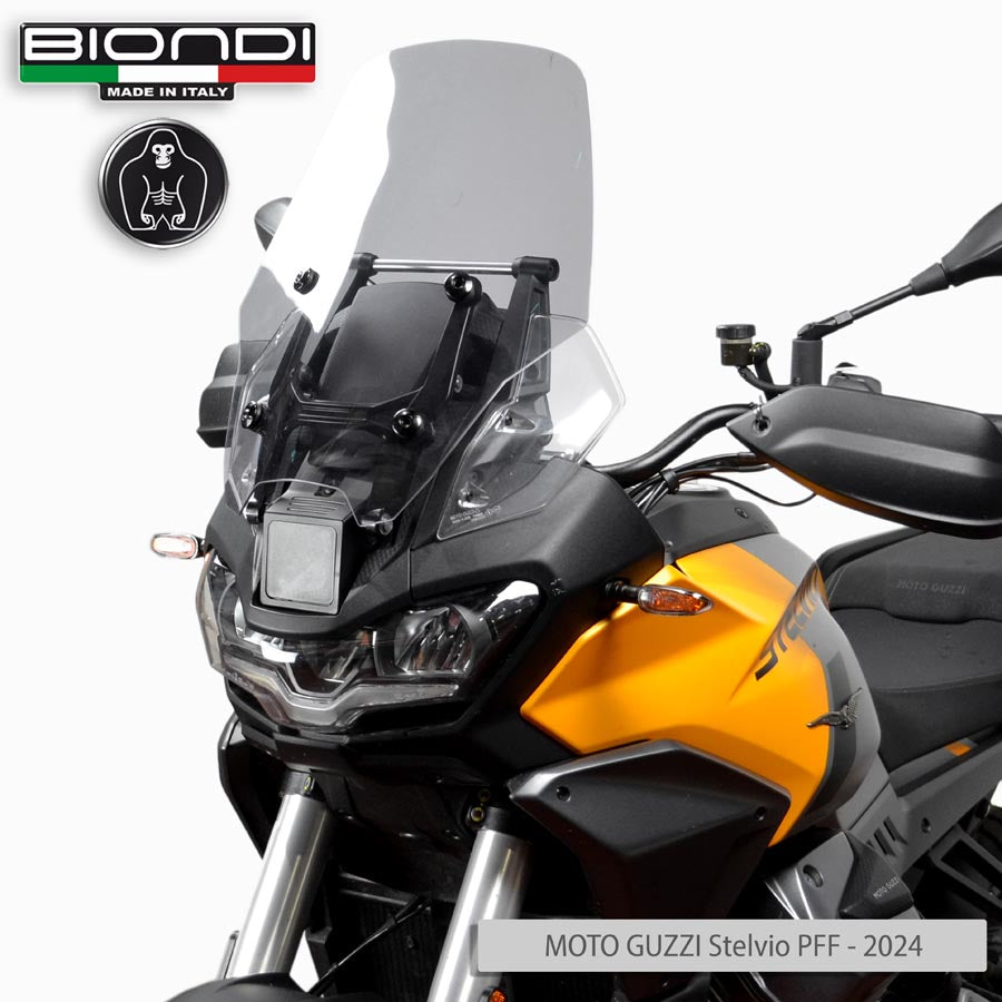Cupolino Touring Fumè Chiaro per Moto Guzzi Stelvio 2024 - Cod. 8010506