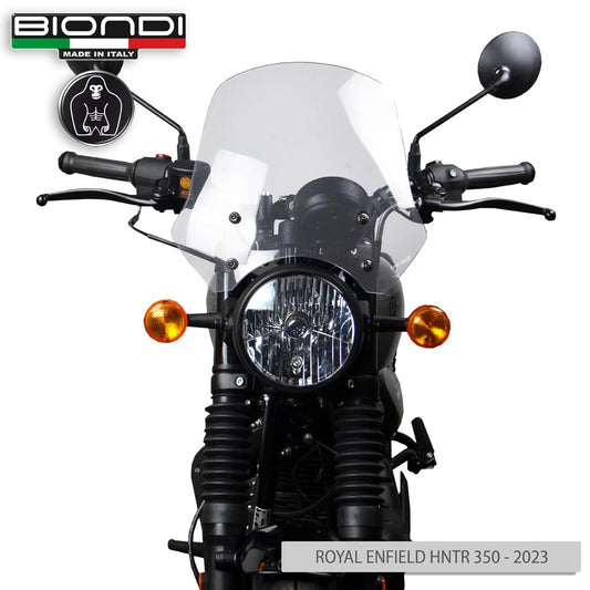 Cupolino Touring trasparente per Royal Enfield Hunter 350 - Cod. 8010433