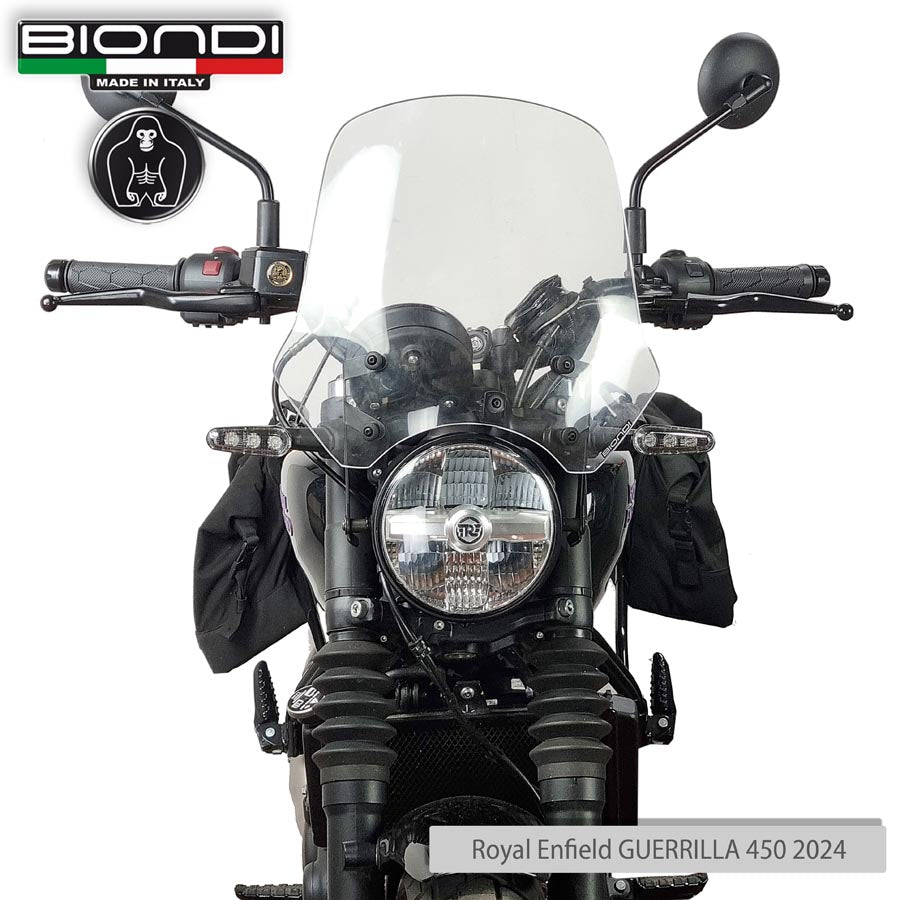 Cupolino Trasparente Mod. Touring per Royal Enfield Guerrilla 450 - Cod. 8010515