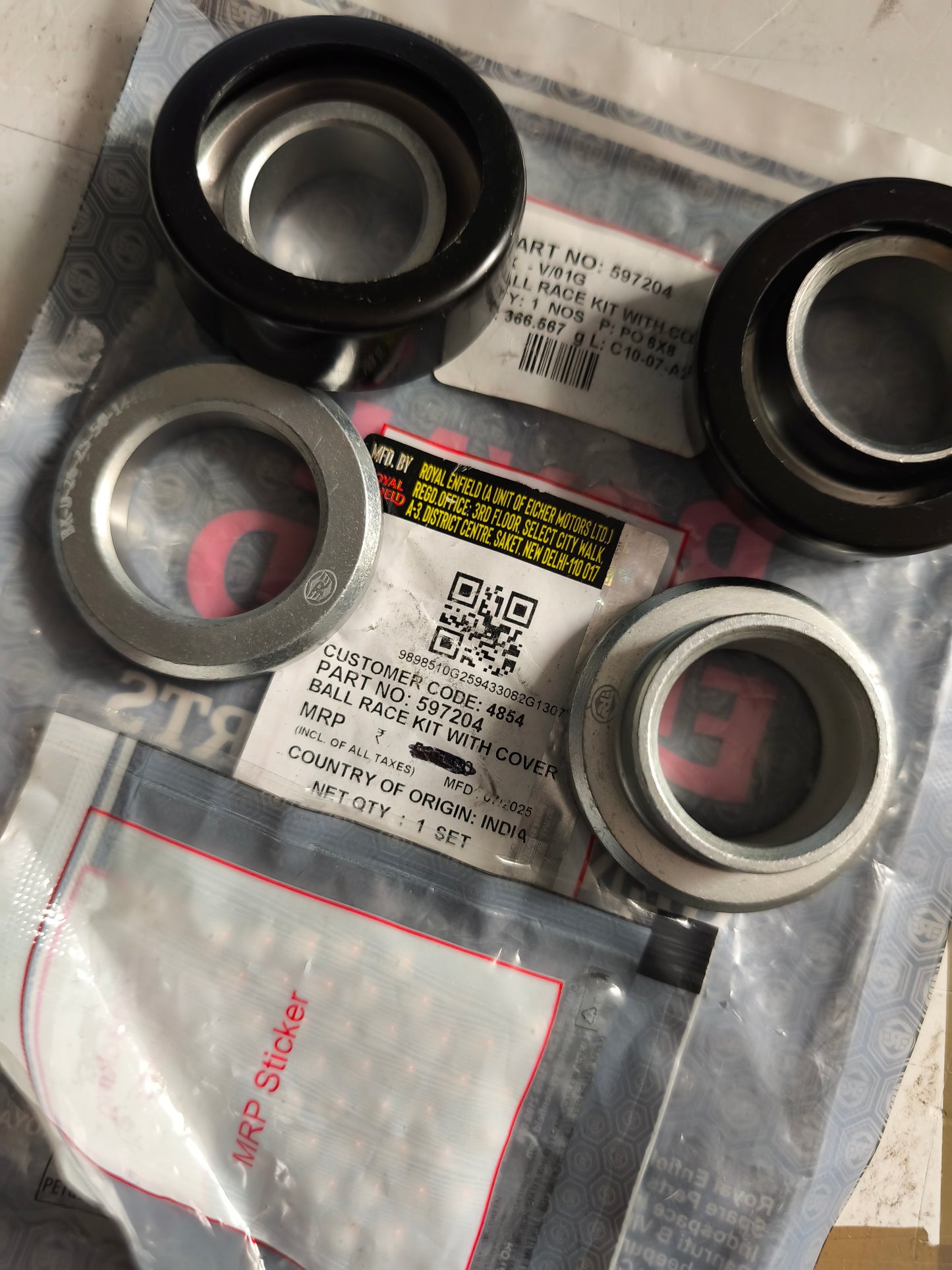 Cuscinetti di Sterzo Originale Royal Enfield Classic 500- 597204