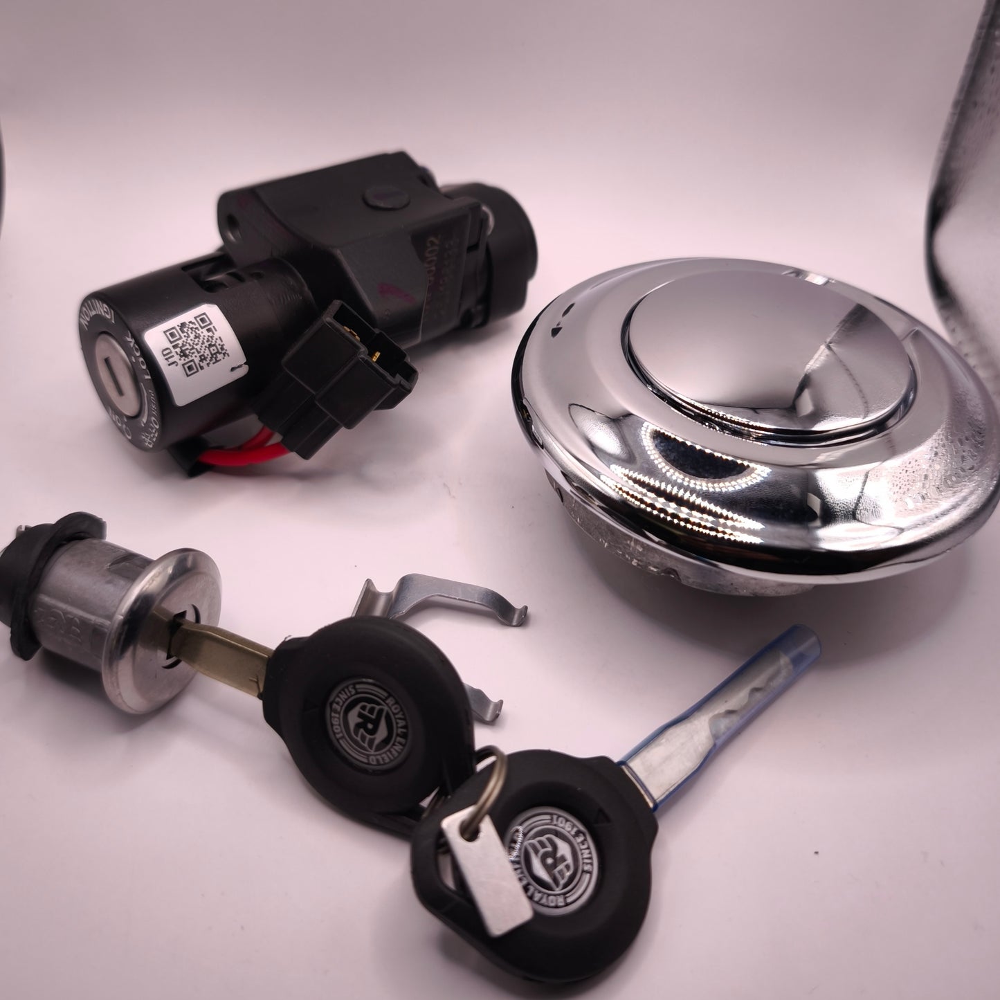 Kit Blocchetto di Accensione con Chiavi per Royal Enfield Meteor 350 - RAP00013/E