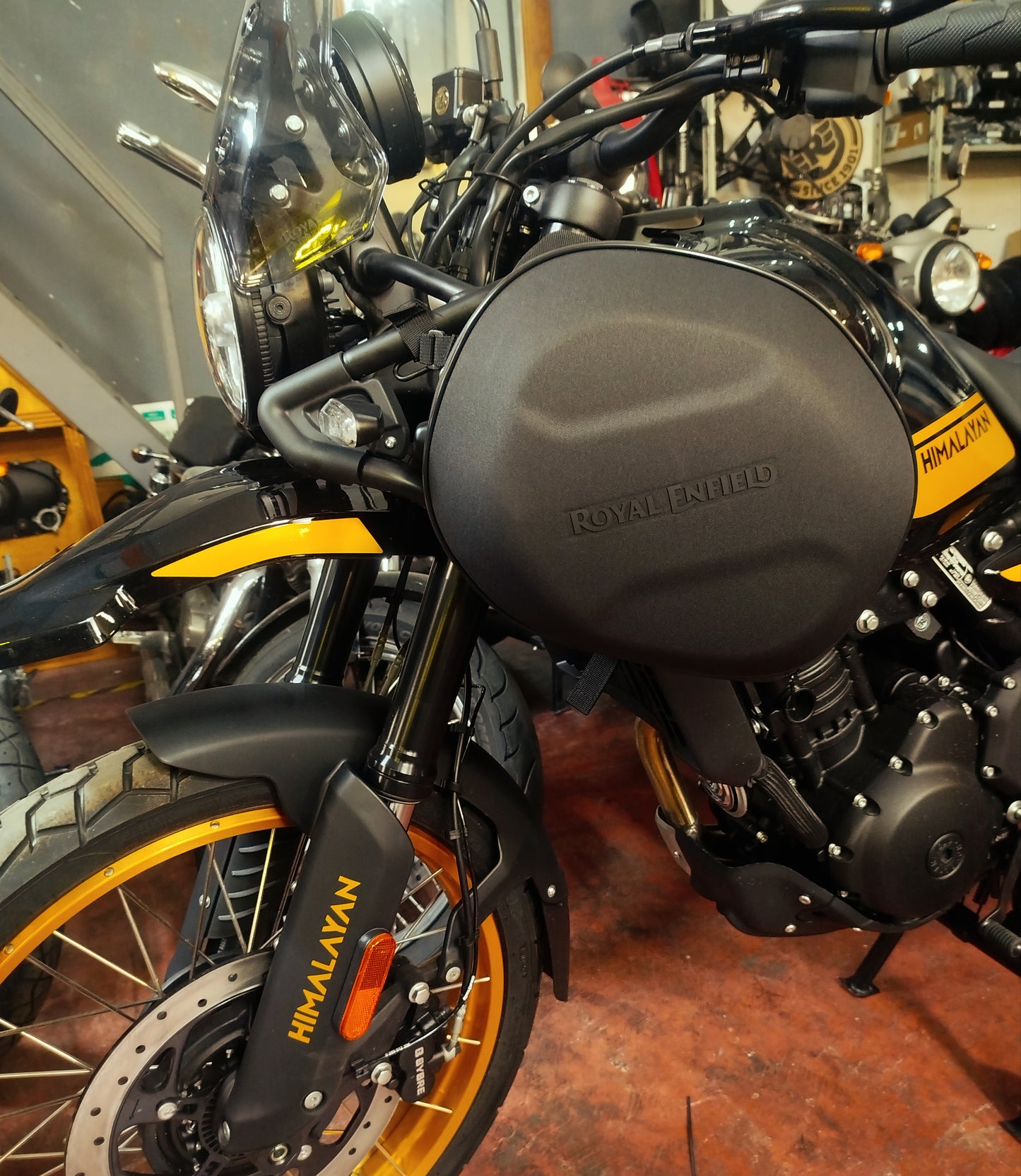 Front side bags - Original Royal Enfield HIMALAYAN 450 - KXA00413