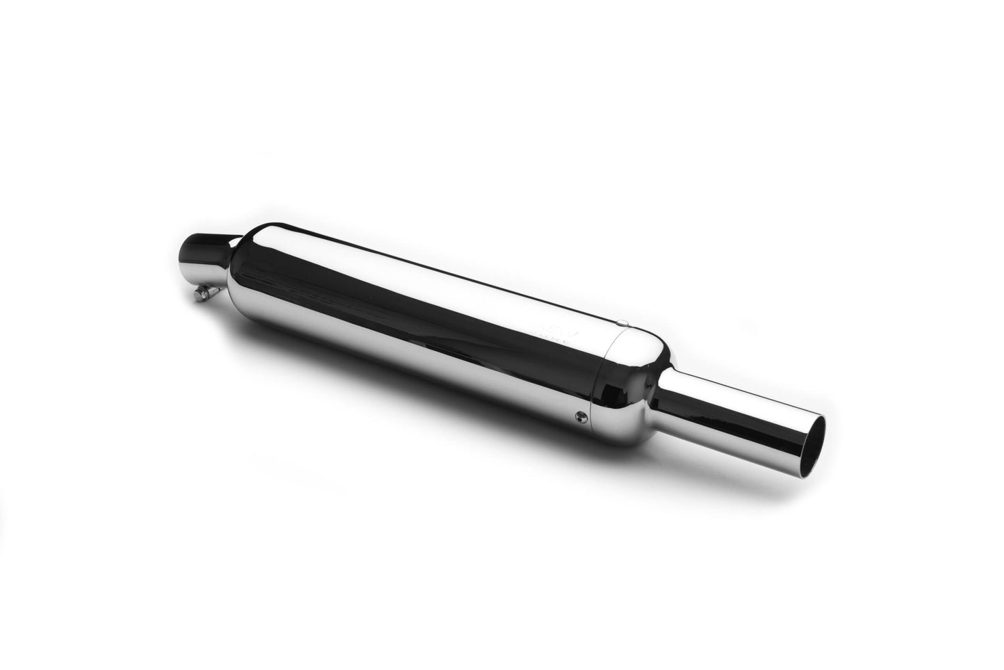 AEW-201 Exhaust Mufflers - Chrome - Interceptor 650