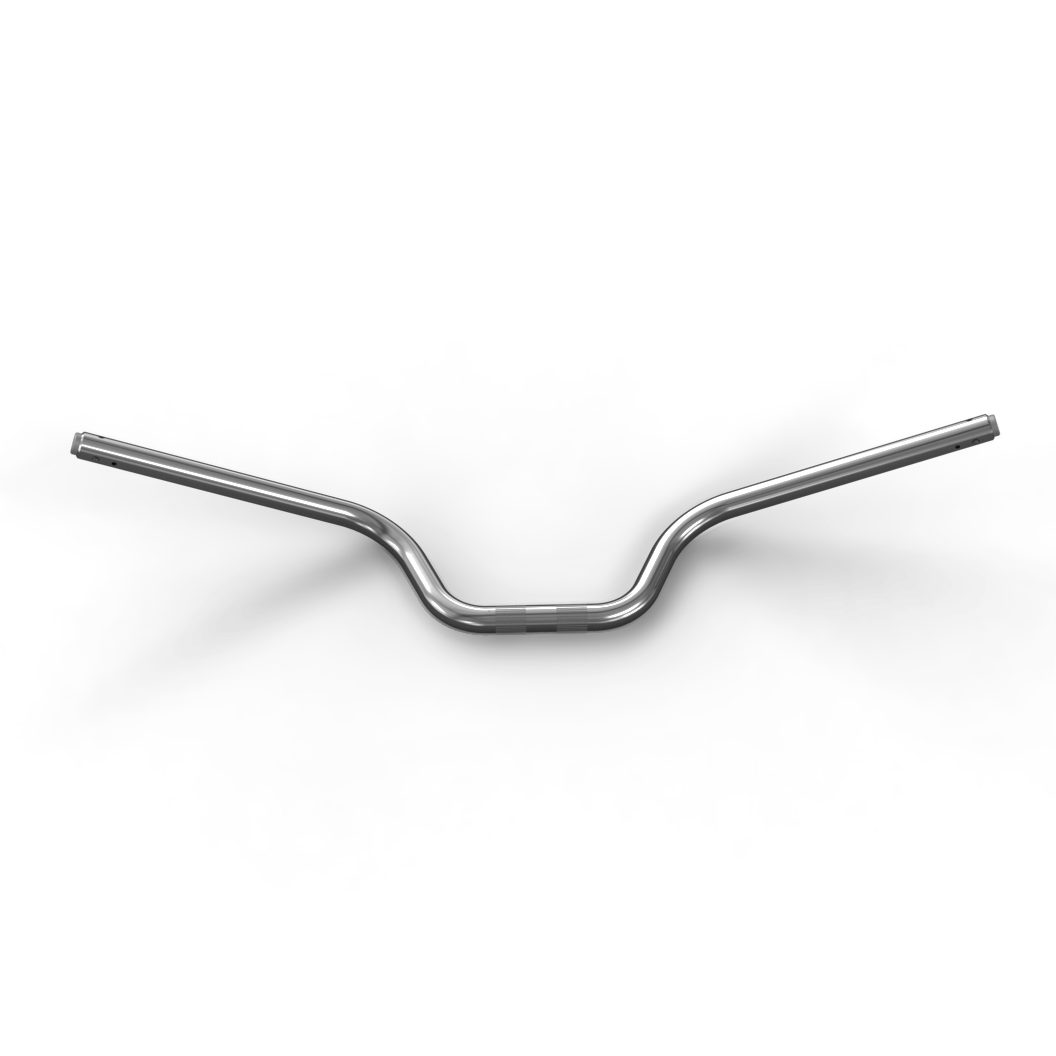 Lenker Schwarz - Chromiert Royal Enfield Meteor 350 Original - RAL00200/C - 1100224/B