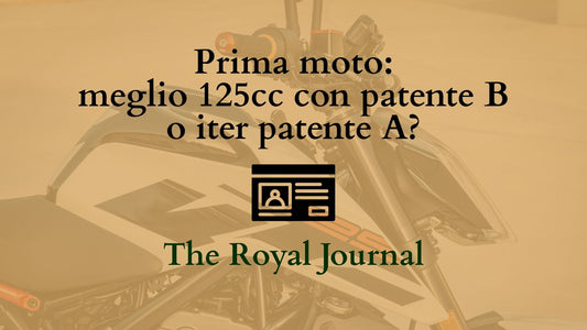 Prima Moto: Test con un 125 o Salto nel Vuoto con la Patente A?