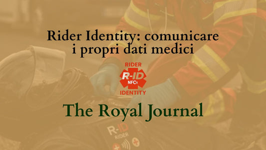 La toppa che parla per te: perché Rider Identity (R-ID) è un alleato per la sicurezza in moto