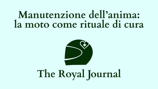La manutenzione dell’anima: la moto come rituale di cura