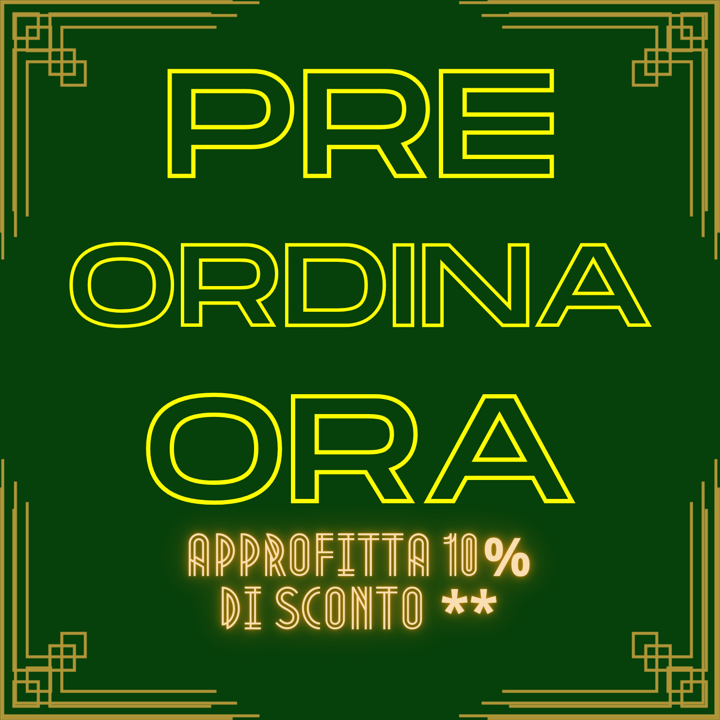 PRE-ORDINA ORA