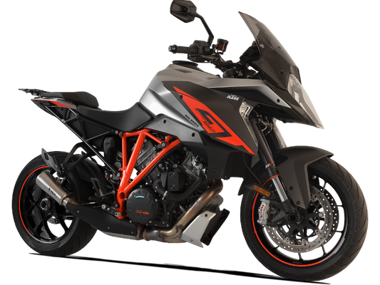Hp Corse Exhaust -KTM - 1290 SUPERDUKE GT 2017-2021 GP-07 SATIN/ BLACK