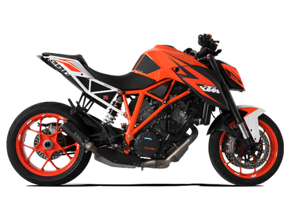 Hp Corse exhaust -KTM - 1290 SUPERDUKE R 2014-2016 GP-07 SATIN/ BLACK