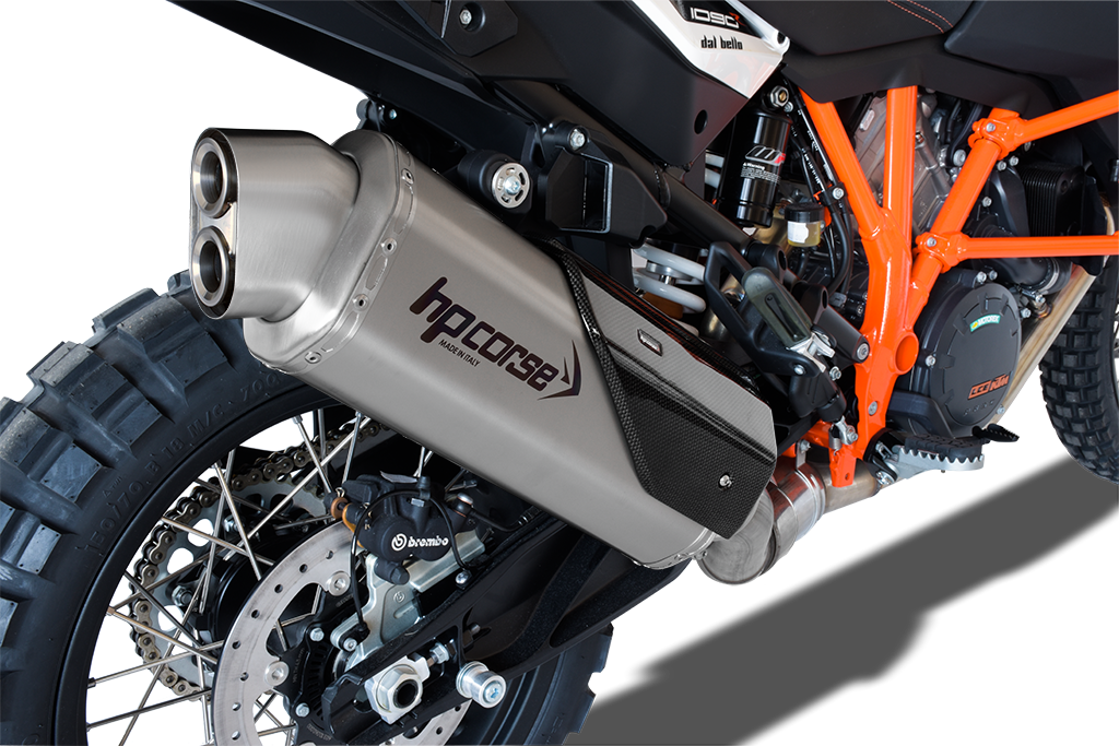 Scarico Hp Corse KTM -KTM - 1050 1090 1190 1290 SUPER ADVENTURE 2013-2020 4-TRACK RR TITANIUM/BLACK/SATIN