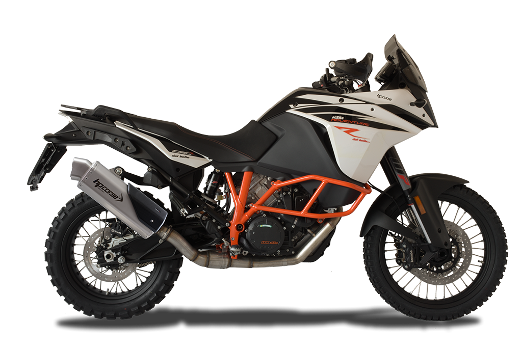 Scarico Hp Corse KTM -KTM - 1050 1090 1190 1290 SUPER ADVENTURE 2013-2020 4-TRACK RR TITANIUM/BLACK/SATIN