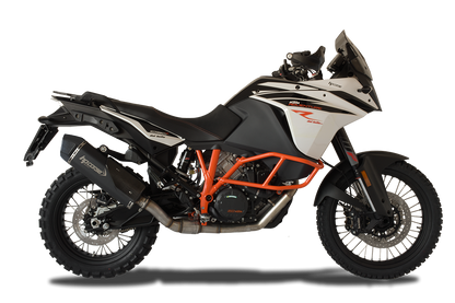 Hp Corse Exhaust -KTM - 1050 1090 1190 1290 SUPER ADVENTURE 2013-2020 SPS CARBON TITANIUM-BLACK-SATIN