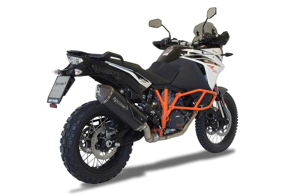 Scarico Hp Corse -KTM - 1050 1090 1190 1290 SUPER ADVENTURE 2013-2020 SPS CARBON TITANIUM-BLACK-SATIN