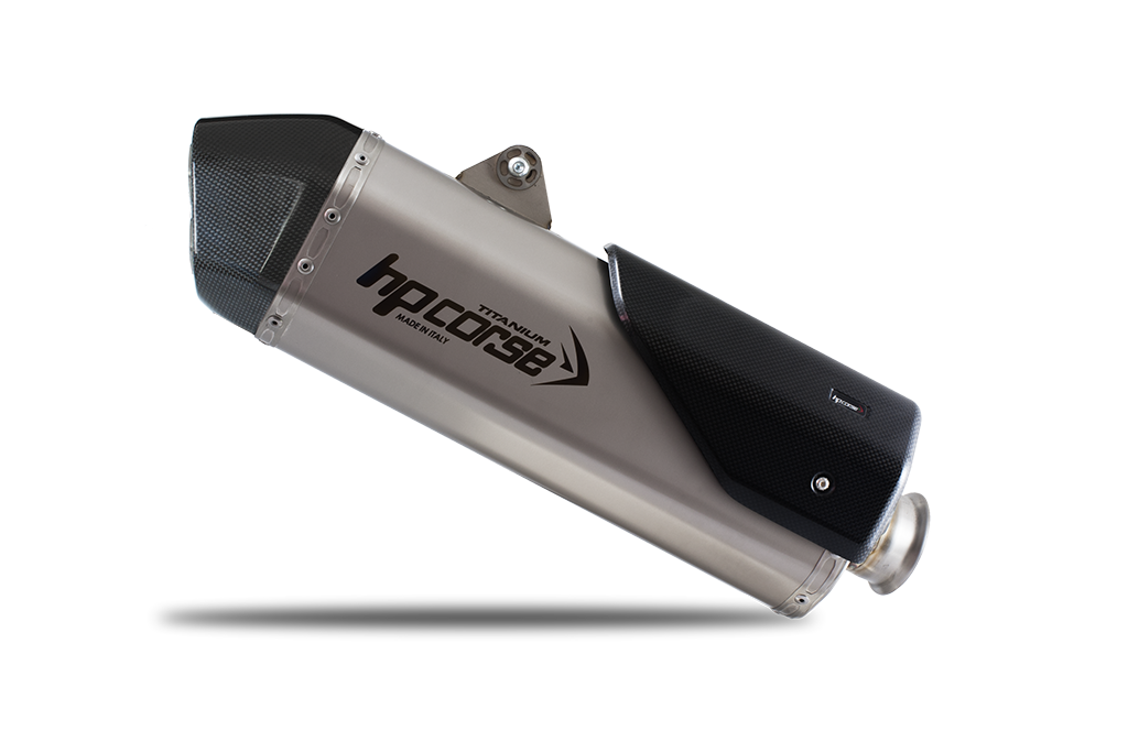 Scarico Hp Corse -KTM - 1050 1090 1190 1290 SUPER ADVENTURE 2013-2020 SPS CARBON TITANIUM-BLACK-SATIN