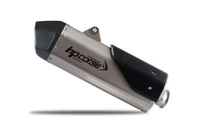 Hp Corse Exhaust -KTM - 1050 1090 1190 1290 SUPER ADVENTURE 2013-2020 SPS CARBON TITANIUM-BLACK-SATIN