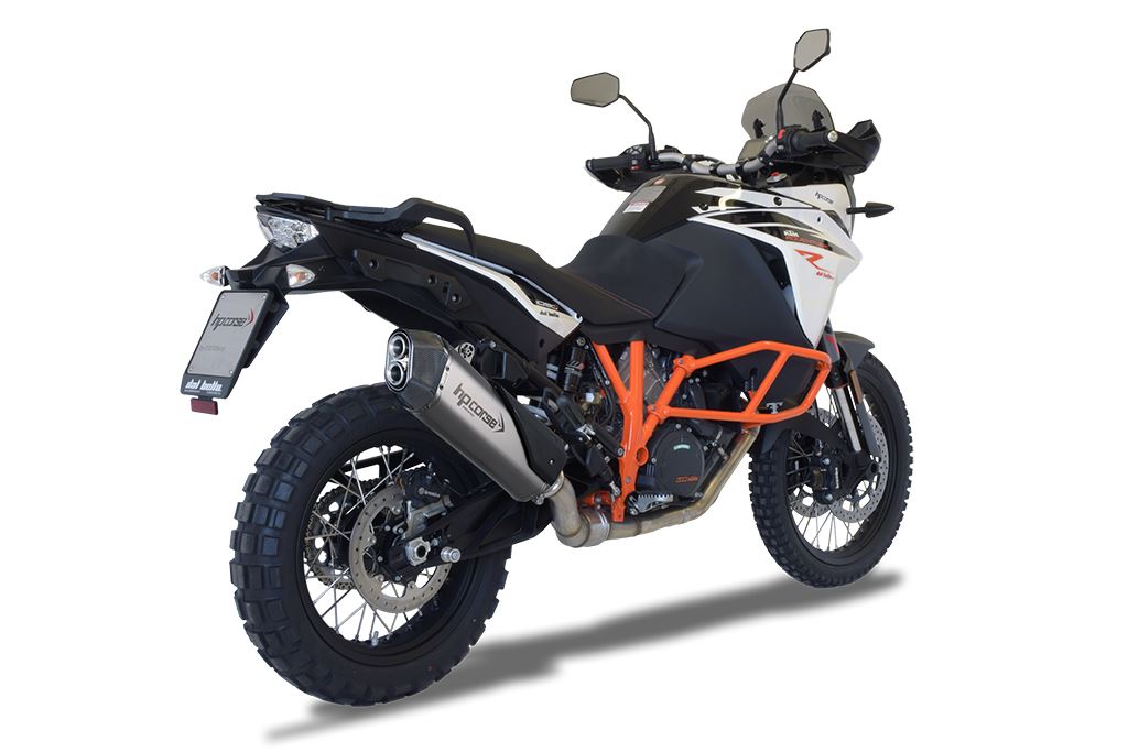 Scarico Hp Corse -KTM - 1050 1090 1190 1290 SUPER ADVENTURE 2013-2020 SPS CARBON TITANIUM-BLACK-SATIN