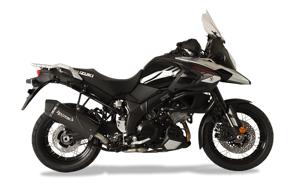 Scarico HP corse SUZUKI -V-STROM 1000 2017-2020 SPS CARBON TITANIUM/ BLACK