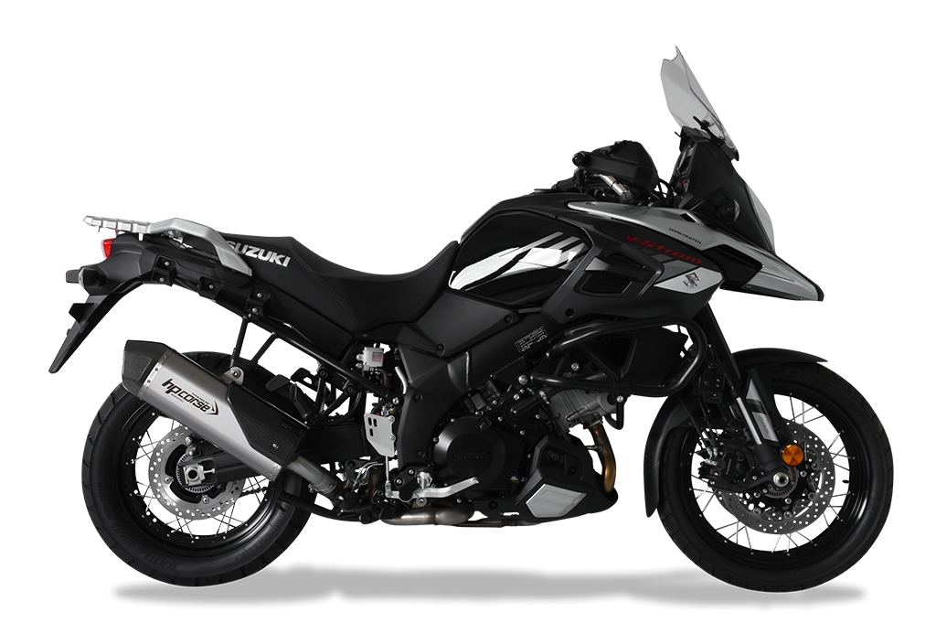 Scarico HP corse SUZUKI -V-STROM 1000 2017-2020 SPS CARBON TITANIUM/ BLACK