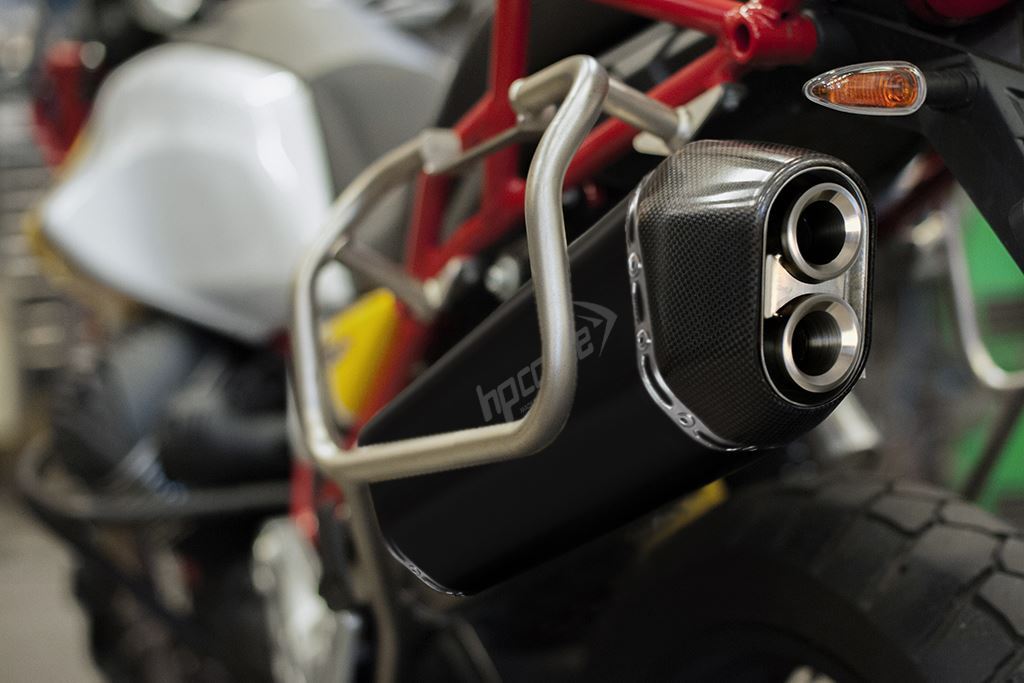Scarico Hp corse MOTO GUZZI - V85 TT 2019-2024-SPS CARBON BLACK