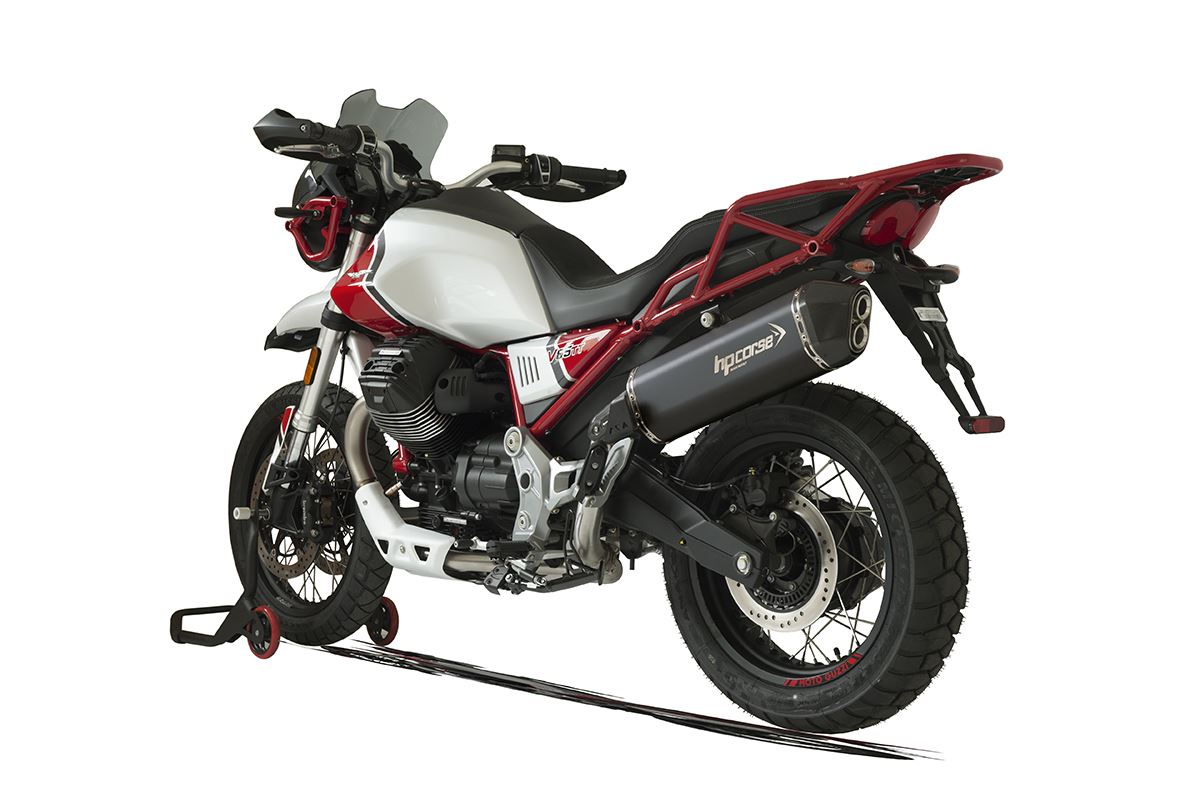 Scarico Hp corse MOTO GUZZI - V85 TT 2019-2024-SPS CARBON BLACK